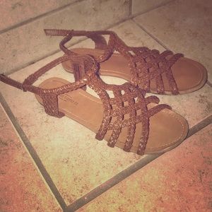 Brown sandals